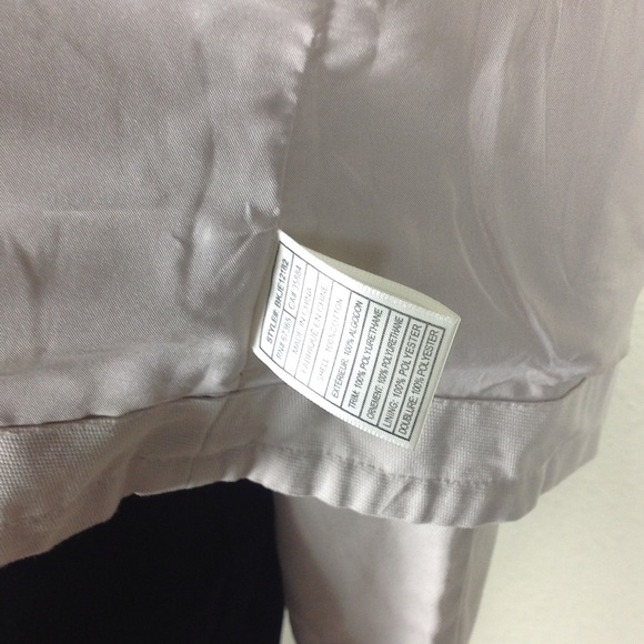 Jack. Oatmeal Cotton/Faux Leather Moto Jac… - Picture 7 of 8